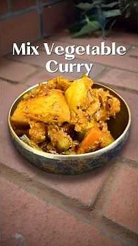 This MIXED VEGETABLE CURRY Has No Cream and It Is the Best Thing I Have Ever Made!