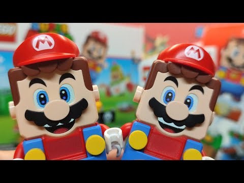 LEGO Mario can connect the New LEGO Super Mario with the old version?