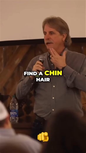 I know better than to look in that 12x mirror… but curiosity’s undefeated | Jeff Foxworthy