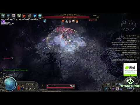 [POE 2 CLIPS] ice strike early 80ish boss hollow palm - goratha