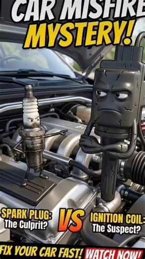 Car Starting Problem? 🔥 Spark Plug vs Ignition Coil–Real Culprit Revealed! #sparkplug #ignitioncoil