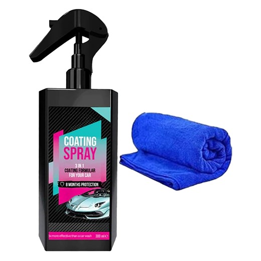 Limlex Coating Spray, Automotive Coating Aerosol Limlex, Vehicle Coating Agent Limlex Hydroshield-X, Car Care Wax Set Limlex Platinum，Wax Polishing Spray 300Ml  Towel - Walmart.ca