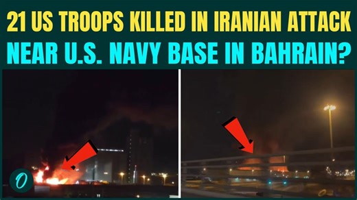 Iran KILLS 21 U.S Troops in Bahrain? Missiles BOMBS U.S Navy Base |US Navy’s Fifth Fleet Base ABLAZE