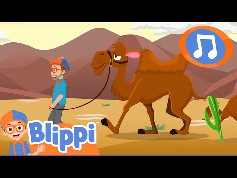 Blippi's Camel Song | Blippi Songs｜Kids Songs｜Trucks for Kids