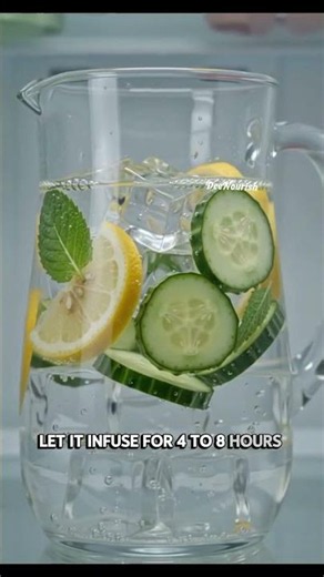 How to Make Cucumber-Infused Water 🥒💧 | Easy & Refreshing Healthy Drink