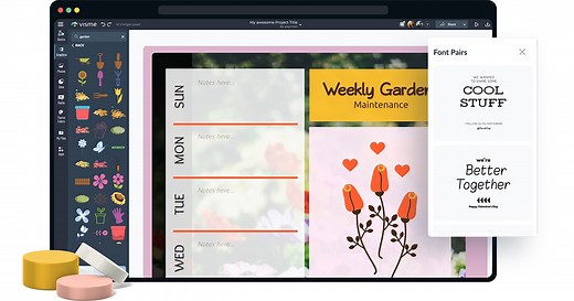 Free Online Weekly Planner - Design Beautiful Plans | Visme