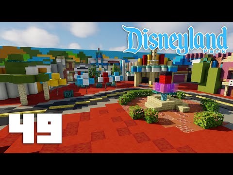 Building Toontown! - Minecraft Disneyland Part 49