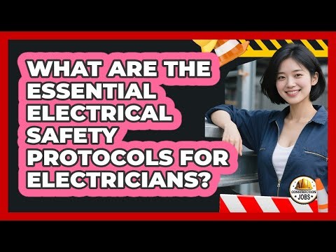 What Are The Essential Electrical Safety Protocols For Electricians? - Construction Jobs