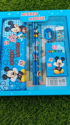 Mickey mouse pencil box 🎁 Cute Stationery Unboxing 💝 #shorts