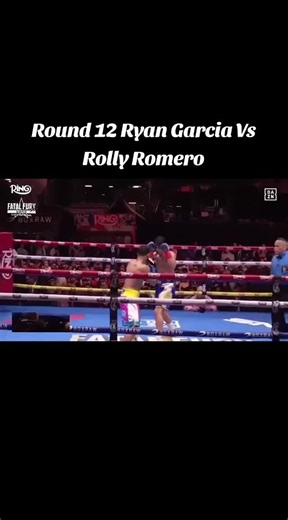 Ryan Garcia Vs Rolly Romero #fyp #rollyromero #Ryangarcia #ryangarcia #boxing