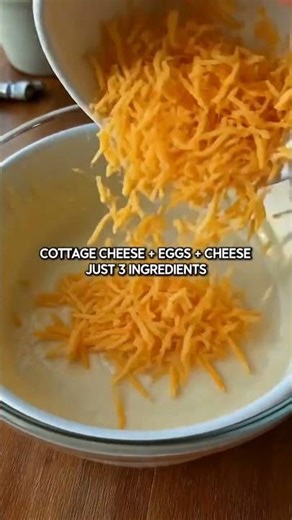 🧁Cottage Cheese Breakfast Muffin Tin Squares—3 Ingredient Steam Tear #yotubeshorts #recipe #explore