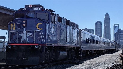 Trains to NC State Fair, Lexington Barbecue Festival depart Charlotte at these times