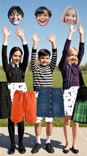 Addams Family Wednesday | | Guess the right body!
