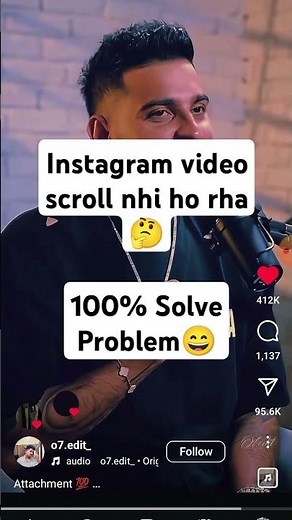 Instagram Video Scroll Problem Kaise Theek Karein | How To Fix Instgram Scroll Problem#instagram