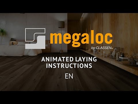megaloc by CLASSEN - animated laying instructions