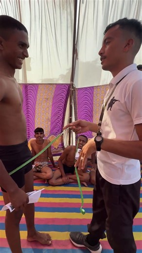 Army Chest Measurement and Medical Test