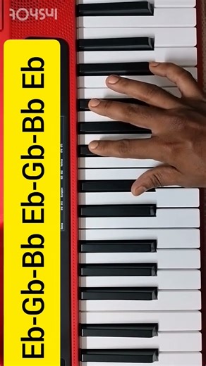 Eb Minor Arpeggio Tutorial for Beginners #piano #pianotutorial #pianomusic