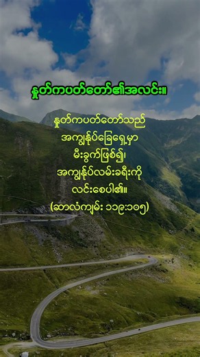 နှုတ်ကပတ်တော်၏အလင်း။ (ဆာလံကျမ်း ၁၁၉:၁၀၅) #bible #short #shorts #reels #myanmar #burmese