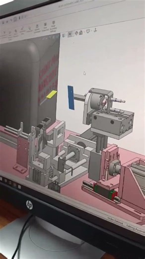 Automatic Label Pasting Machine Design