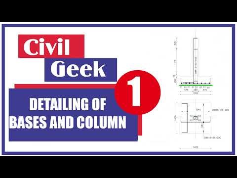 Base and Column detailing to bs 8110