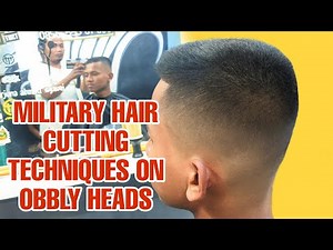military hairstyle cutting