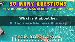 2.4K views · 150 reactions | SO MANY QUESTIONS - Side A KARAOKE...