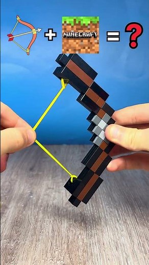Minecraft Bow with LEGO Bricks! #lego #shorts