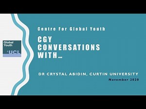 CGY Conversations with... Dr. Crystal Abidin on internet cultures and influencers