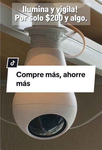 Compre más, ahorre más！#camaravigilancia #homegadgets #securitycamera #tiktokshop #cámara