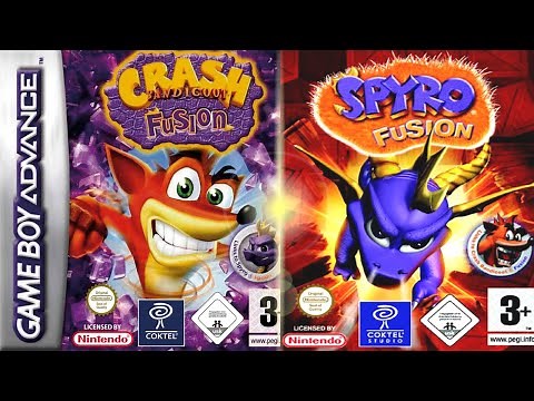 CRASH BANDICOOT & SPYRO FUSION / GAMEBOY ADVANCE / La colaboración de Crash y Spyro / JARA RETRO