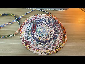 DIY Braided Rug from old fabric | Beginners Friendly