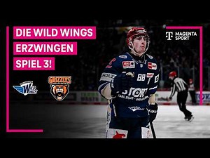 Schwenninger Wild Wings - Grizzlys Wolfsburg | PENNY DEL Playoffs, 1st Round | MAGENTA SPORT
