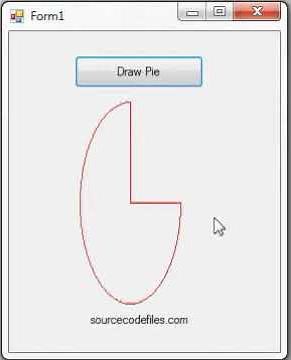 draw pie chart in VB.NET