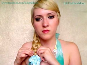 How to fishtail braid your own hair. 4 strand braid (flat, round) cute quick 5 min school hairstyles