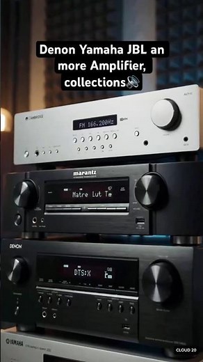 Denon, Yamaha, JBL, Sony, Marantz & Cambridge Audio | Premium Studio Monitors & Amplifiers