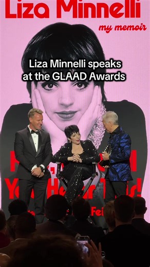Liza Minnelli Surprises at GLAAD Awards