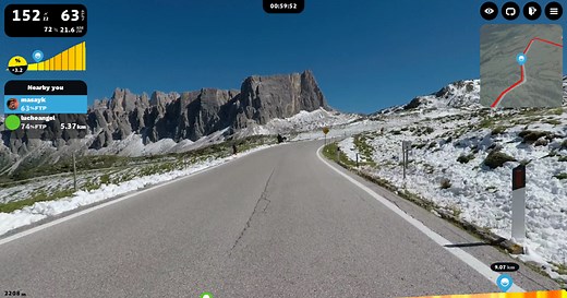 [ROUVY バーチャルサイクリング] 実写映像だけがウリではない ROUVYのデータ分析力