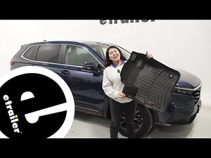 etrailer | Test Fitting the WeatherTech Front Floor Mats - 2026 Honda CR-V