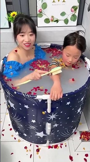 Enjoy a relaxing bath at home #shorts