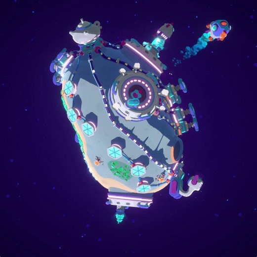 Who said asteroid mining can't be relaxing? We find this quite relaxing… In fact… maybe even.. too rela- 🦆💤 Are you ready for your space adventure? Star Birds, a game we developed together with our friends at Toukana Interactive is available on Steam: https://kgs.link/starbirds | Kurzgesagt