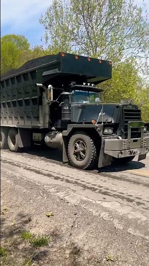 Hauling Coal in West Virginia. #westvirginia #coal #trucking