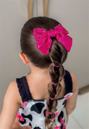 Penteado infantil fácil 🎀 . . . . . . #penteadoinfantil #peinados #penteadodenatal #maedemenina #penteados
