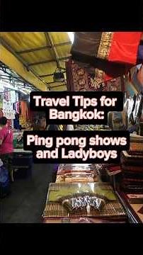 Ping pong shows and Ladyboys #patpong #bangkok #thailandtravel