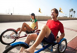 Adult Recumbent Tricycle Cruiser - Mobo Triton Pro