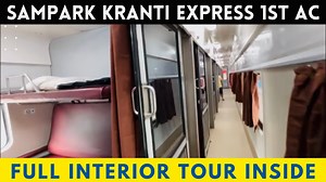 58K views · 1.6K reactions | SAMPARK KRANTI EXPRESS First Class Coupe...