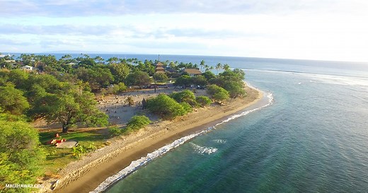 Giant Buddha Statue in Lahaina at the Jodo Mission