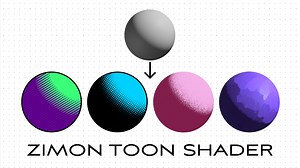 Zimon Toon Shader for Blender EEVEE