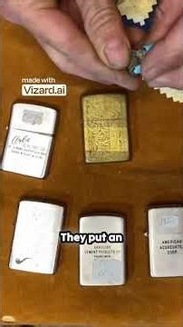 Fixing a stuck Zippo lighter #collectibles #zippolighters #fixingthings #lighters #DIY