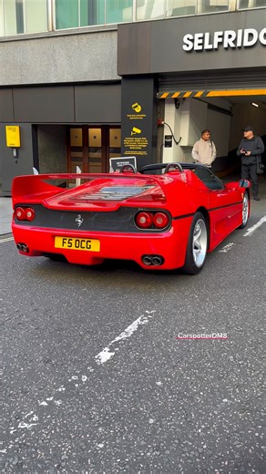 1997 Ferrari F50 is a rare, limited-production Supercar designed to be the closest possible street-legal equivalent to a Formula One race car. #rarecars #ferrarif50 #racingcar | Car Spotter DM8