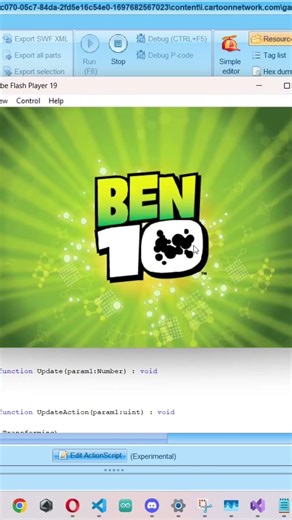 Decompiled Flash Game Ben 10 #game#coding #flashgame #ben10 #decompile